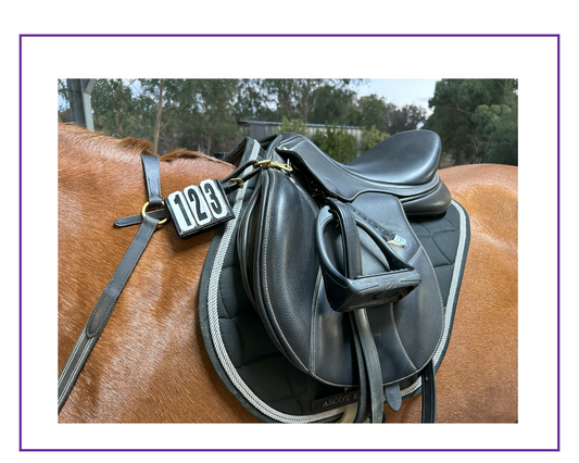 *Eventing Breastplate Wraps 3 Number tabs