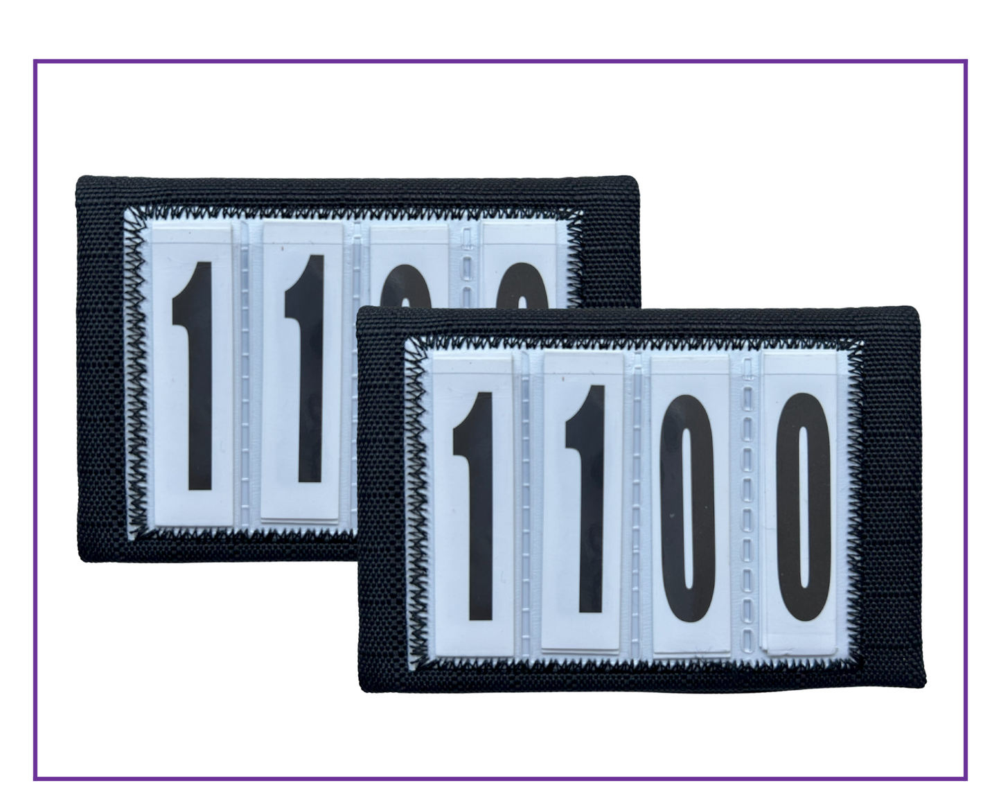 EA Dressage Halter Wraps - Number Tabs