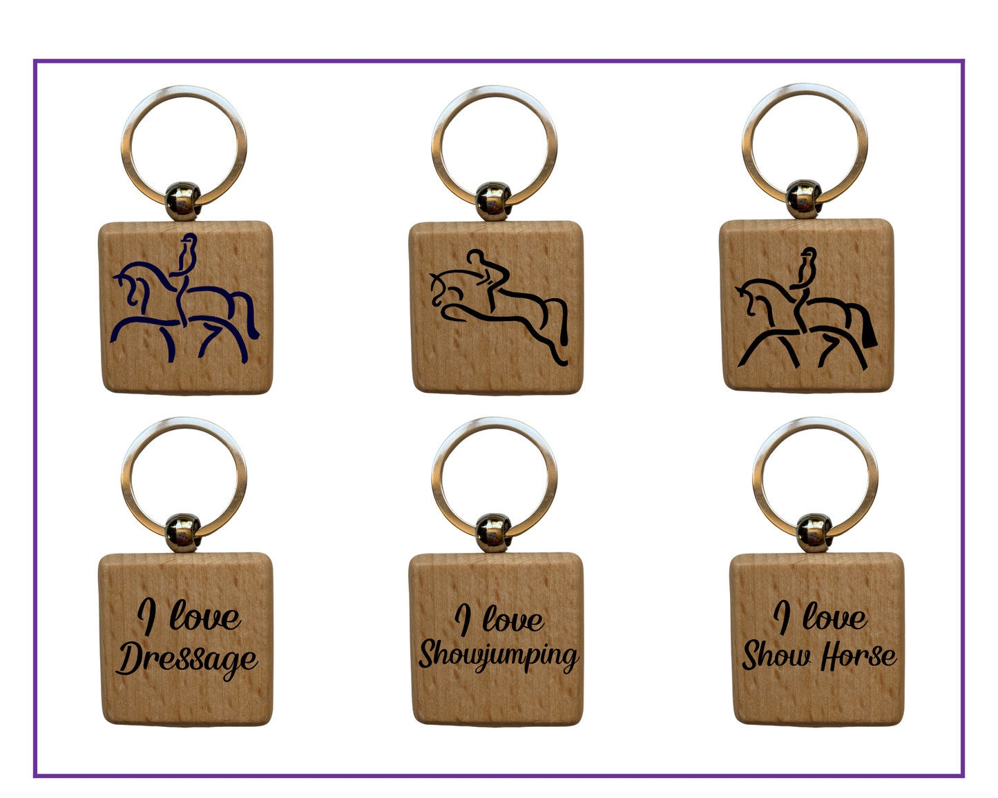 Keyring - Dressage Horse, Show Horse or Show Jumping Horse