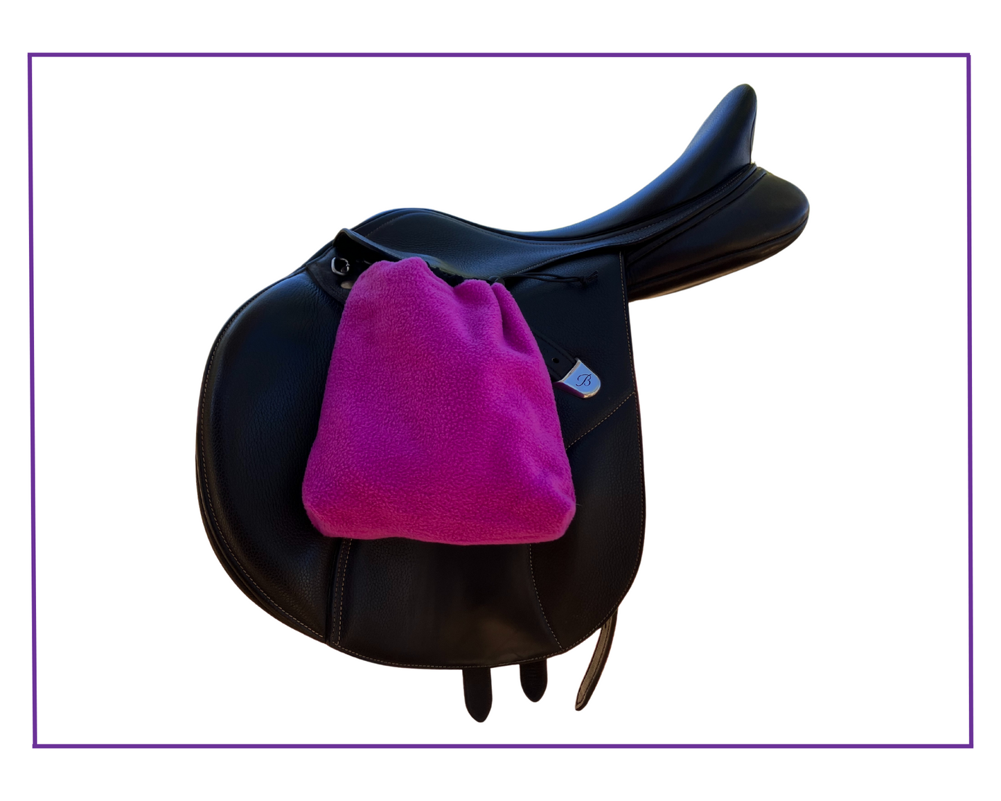 plain fleece stirrup covers